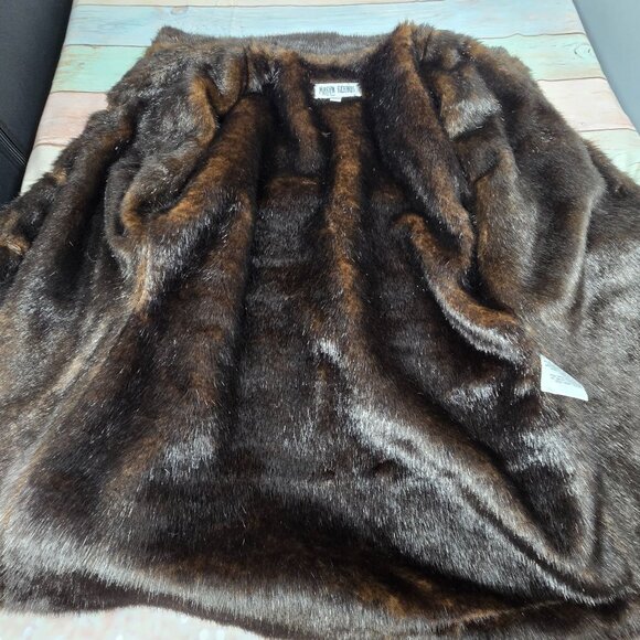 Marvin Richards Vintage Size Large Womens Denim Jacket With Faux Fur Lining - Picture 6 of 10